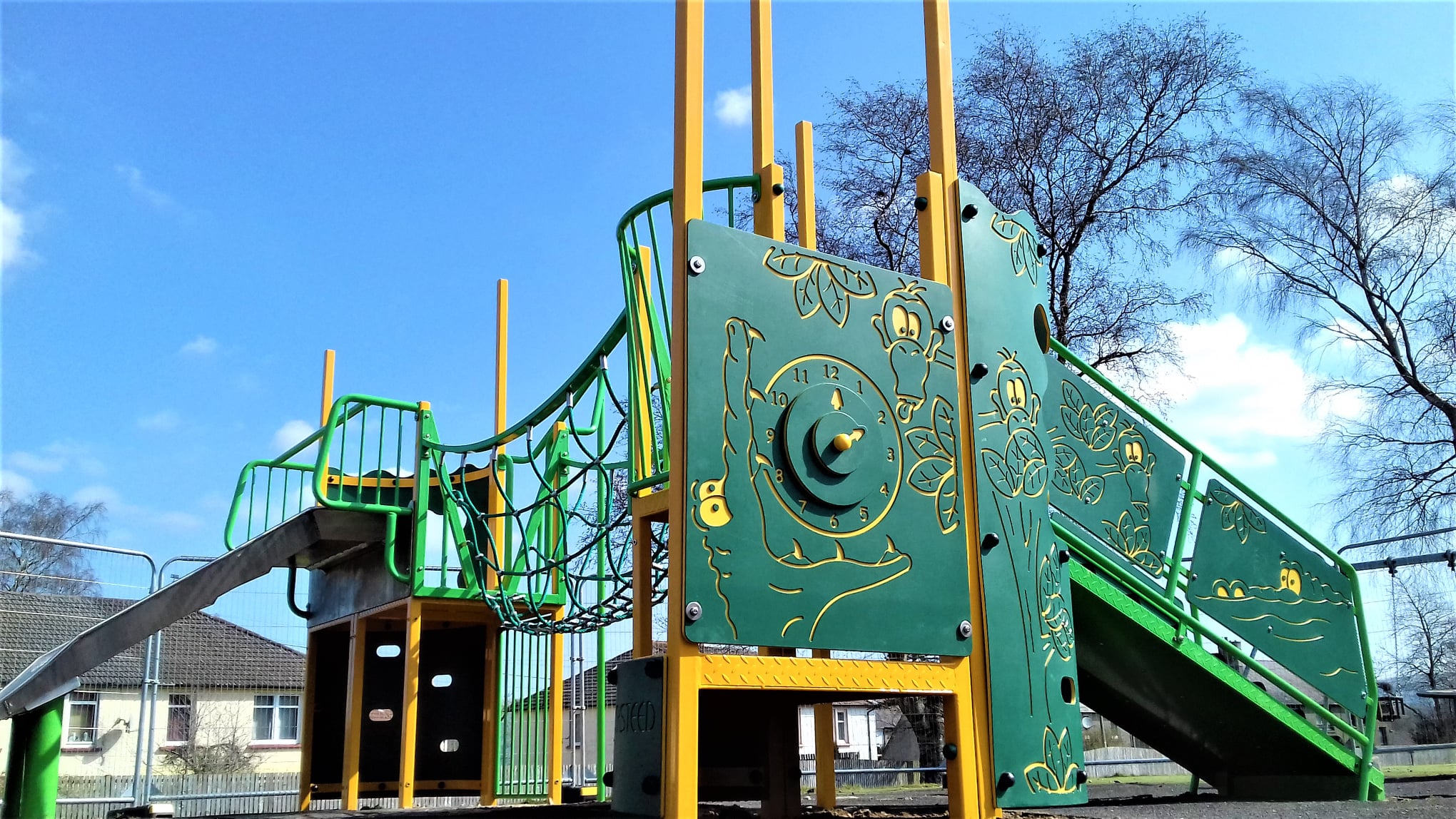 Outdoor play and landscape works in progress