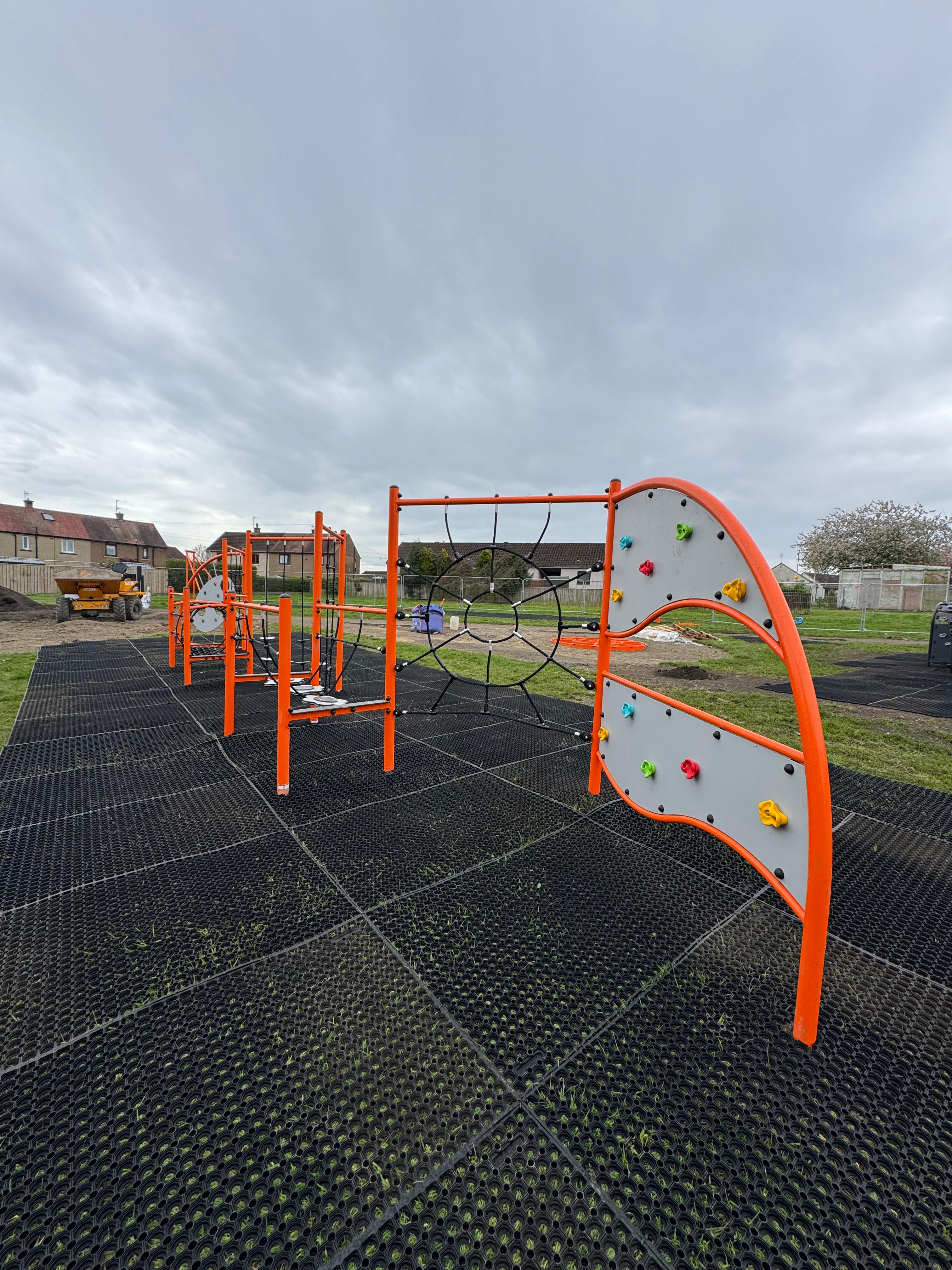 Handover-ready community play area